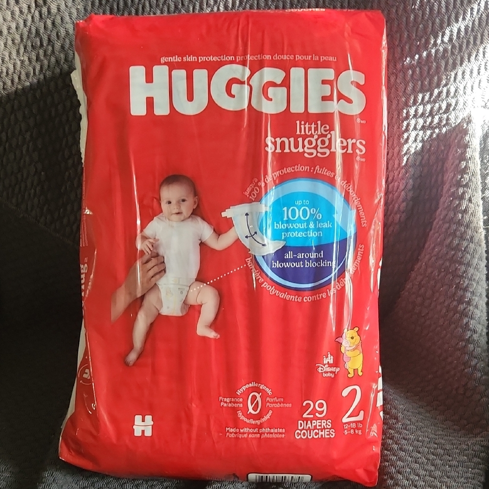 Huggies Little Snugglers Diaper Covers - Red